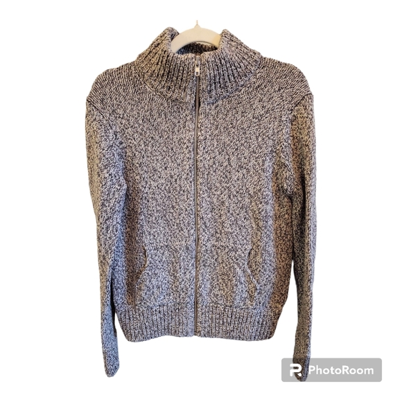 GAP Front Zipper Cardigan with Pockets - Picture 1 of 8